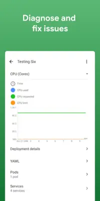 Google Cloud Console android App screenshot 1